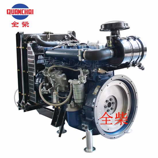 Moteur diesel en acier forgé à quatre Storkes pour générateur/ générateur diesel / générateur diesel avec ventilateur et radiateur